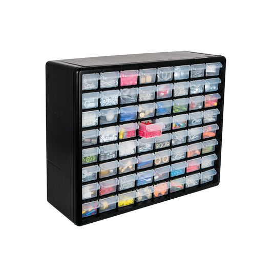 Organizador con 64 gavetas Marco de ABS
