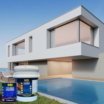 Pintura látex Pluss mate acrílica lavable para interior y exterior