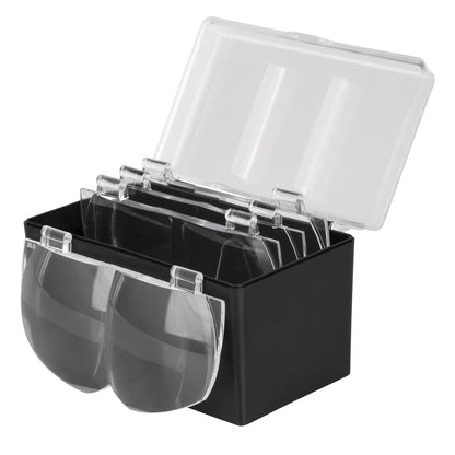 Lupa optovisor de 3 LEDs