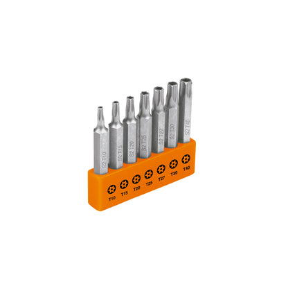 Puntas Torx con Seguro  Juego de 7 piezas