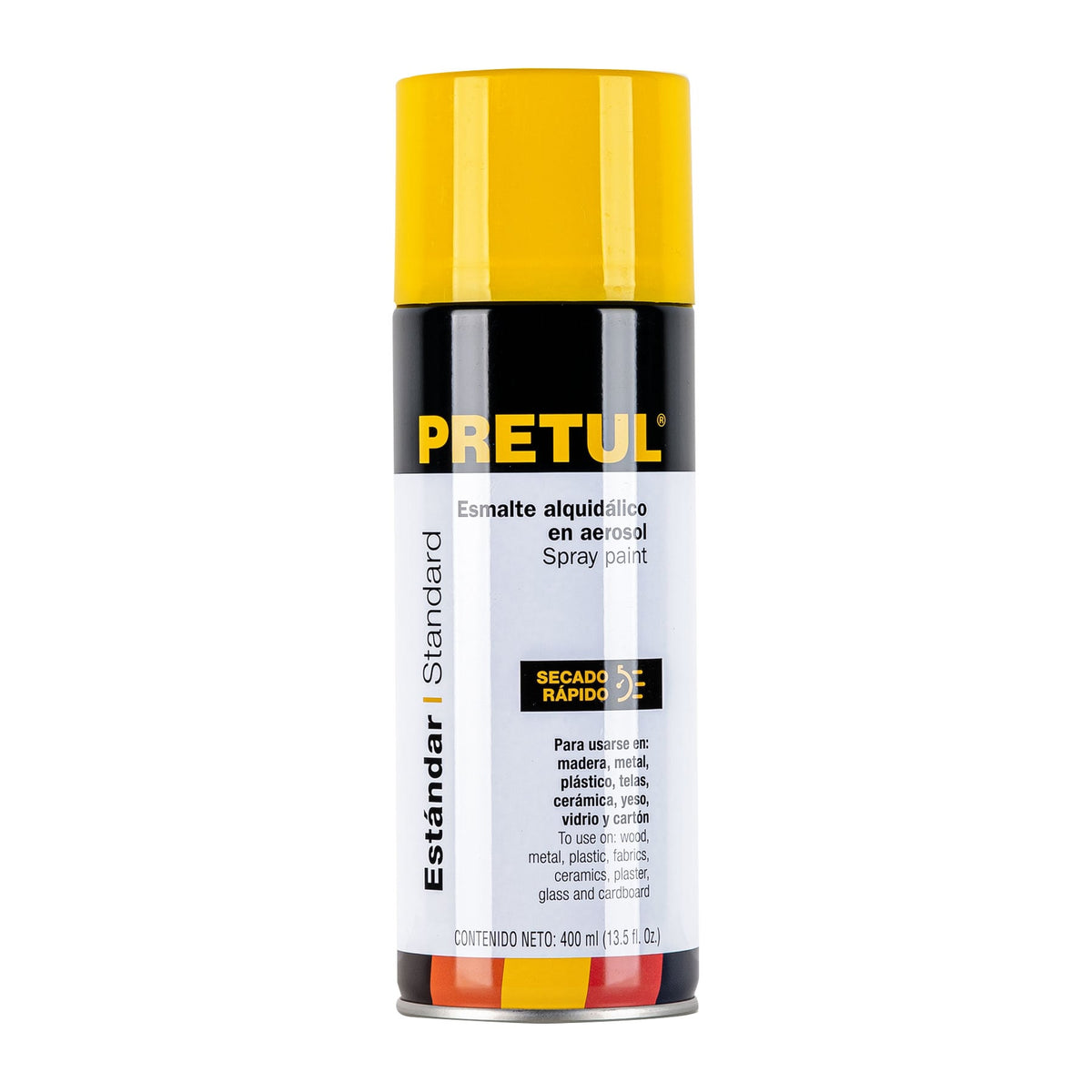 Pintura en aerosol, amarillo canario, 400 ml