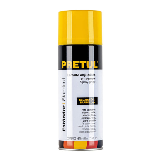Pintura en aerosol, amarillo canario, 400 ml