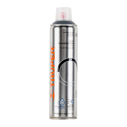Pintura en aerosol alta temperatura aluminio bote esbelto 400 ml