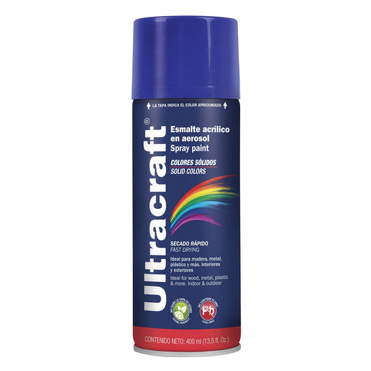 Esmalte acrílico en aerosol azul marino Ultra 400 ml