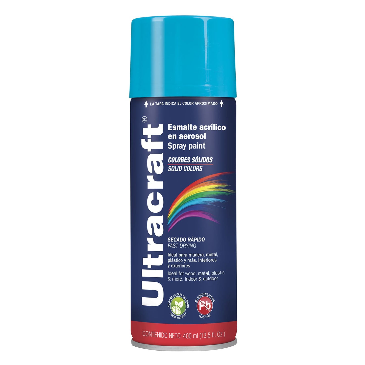 Esmalte acrílico en aerosol azul celeste Ultra 400 ml