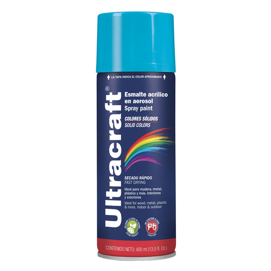 Esmalte acrílico en aerosol azul celeste Ultra 400 ml