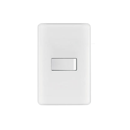 Placa armada con interruptor sencillo de línea Basic