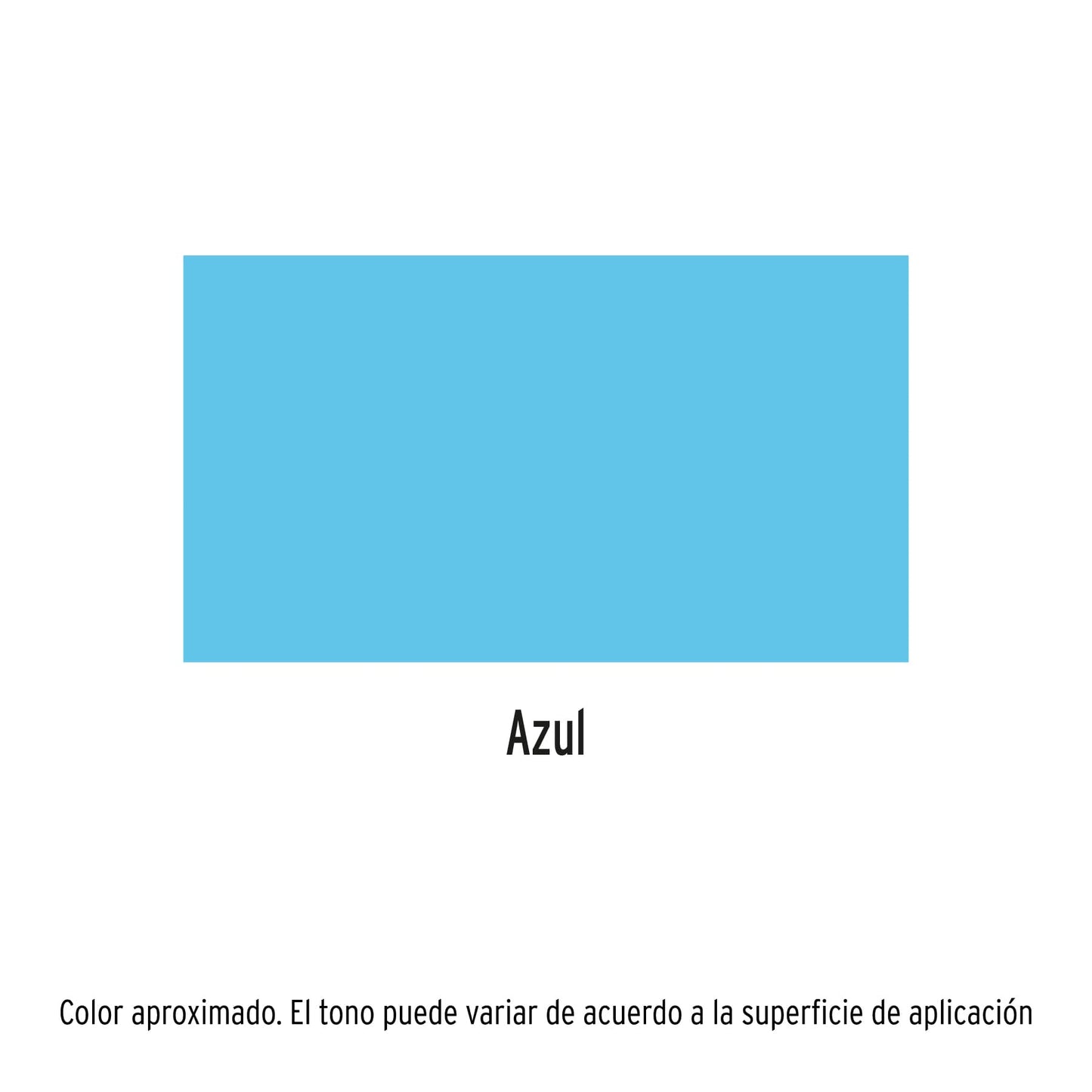 Pintura en aerosol azul bote esbelto 400 ml