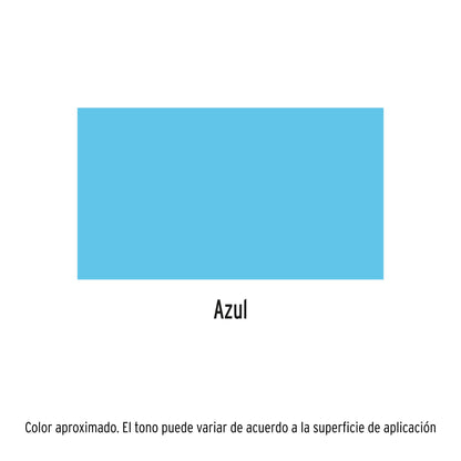 Pintura en aerosol azul bote esbelto 400 ml