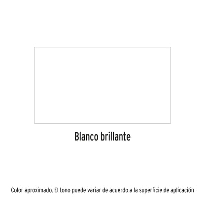 Pintura en aerosol blanco brillante bote esbelto de 400 ml