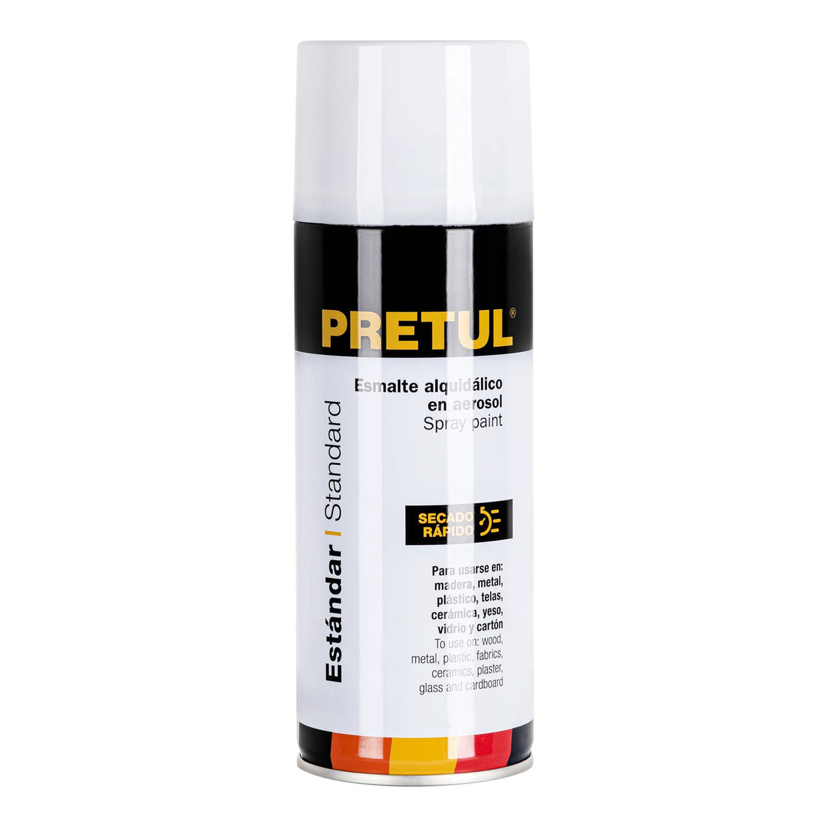 Pintura en aerosol, blanco mate, 400 ml