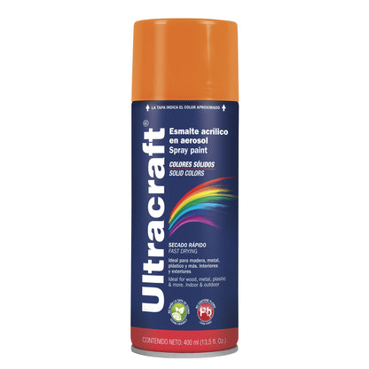 Esmalte acrílico en aerosol caterpillar Ultra 400 ml