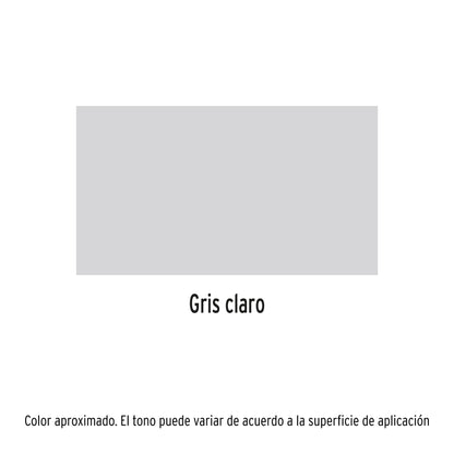 Pintura en aerosol gris claro bote esbelto de 400 ml