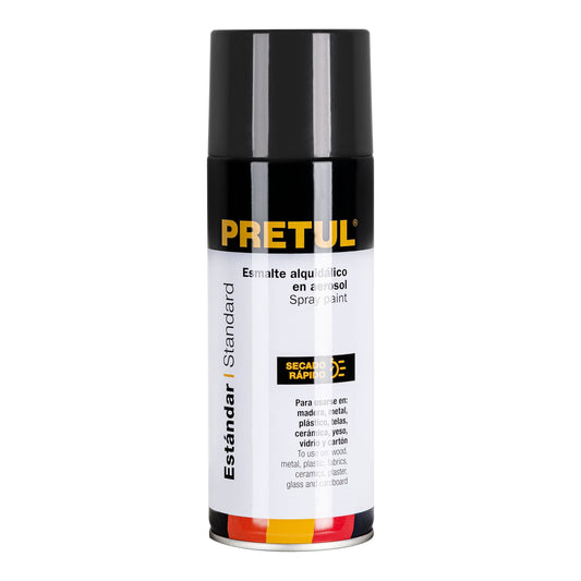 Pintura en aerosol, gris oscuro, 400 ml