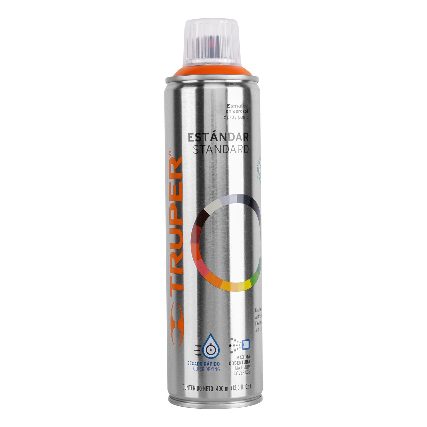 Pintura en aerosol naranja bote esbelto de 400 ml