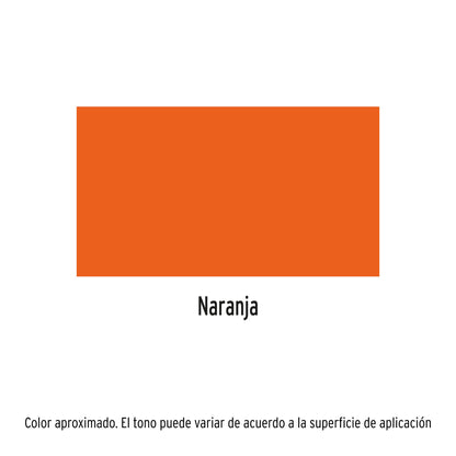 Pintura en aerosol naranja bote esbelto de 400 ml