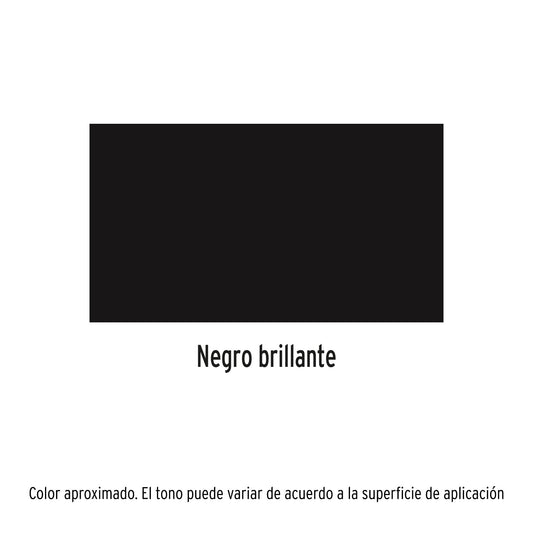 Pintura en aerosol,negro brillante, 400 ml · vista 2