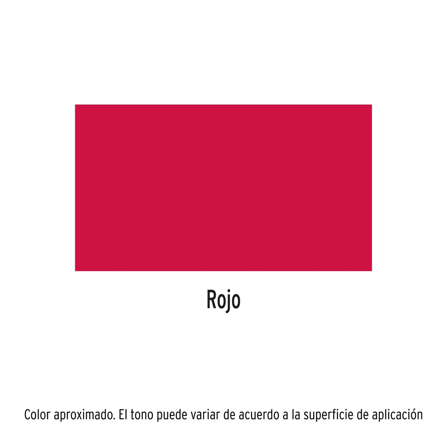 Pintura en aerosol rojo bote esbelto 400 ml