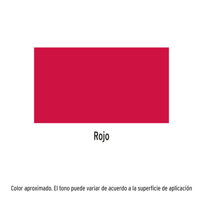 Pintura en aerosol rojo bote esbelto 400 ml