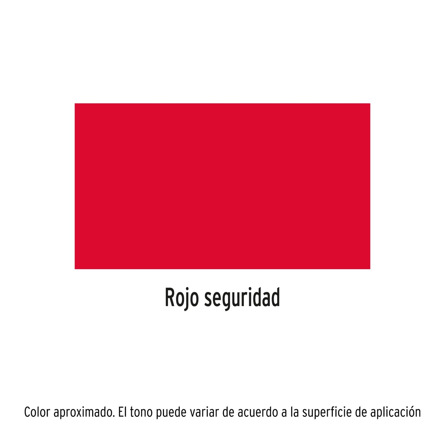 Pintura en aerosol rojo seguridad bote esbelto 400 ml