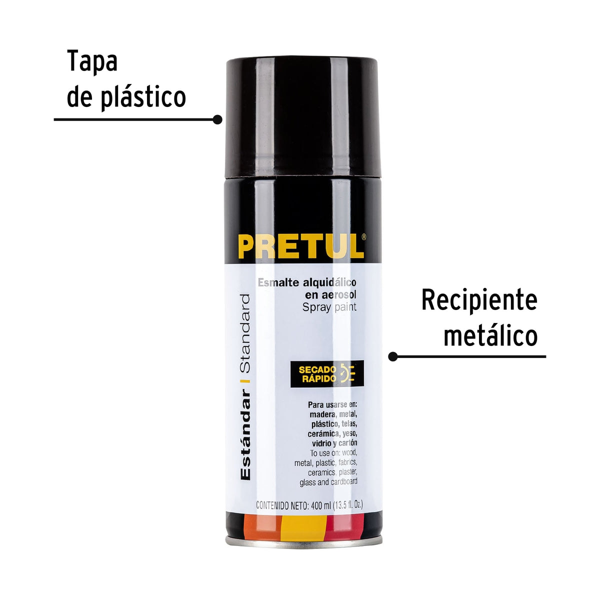 Pintura en aerosol, tabaco, 400 ml · vista 3