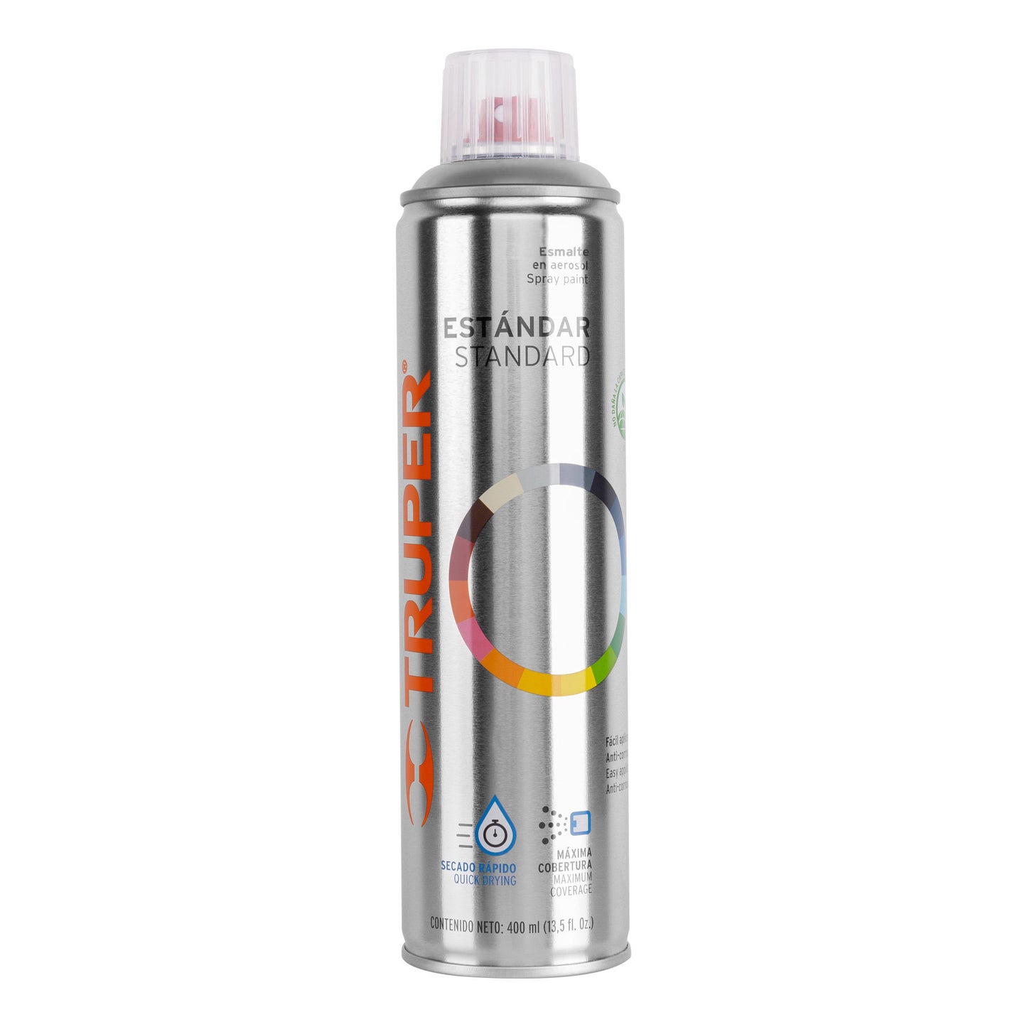 Pintura en aerosol transparente brillante bote esbelto 400 ml
