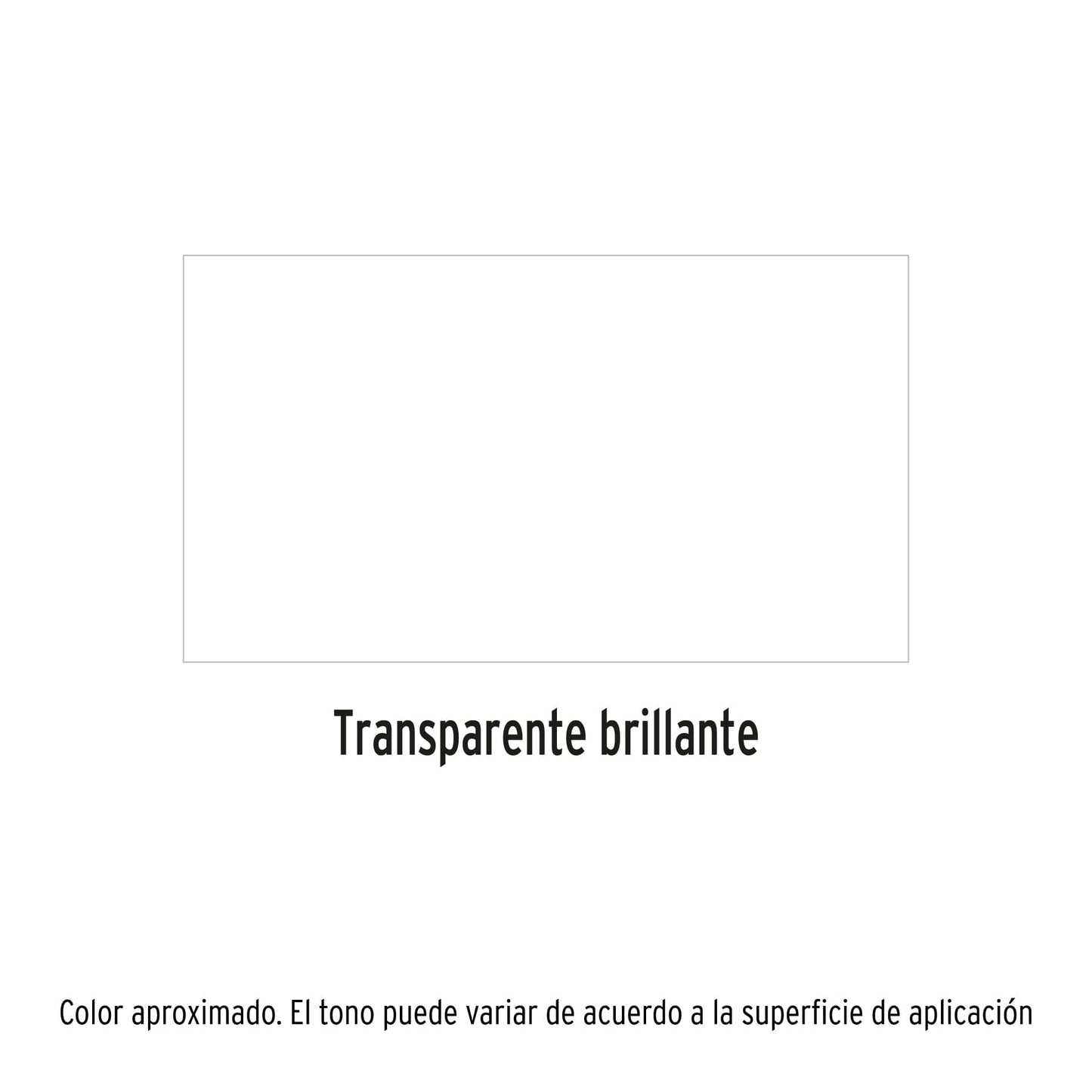 Pintura en aerosol transparente brillante bote esbelto 400 ml