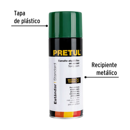 Pintura en aerosol, verde hoja, 400 ml · vista 3