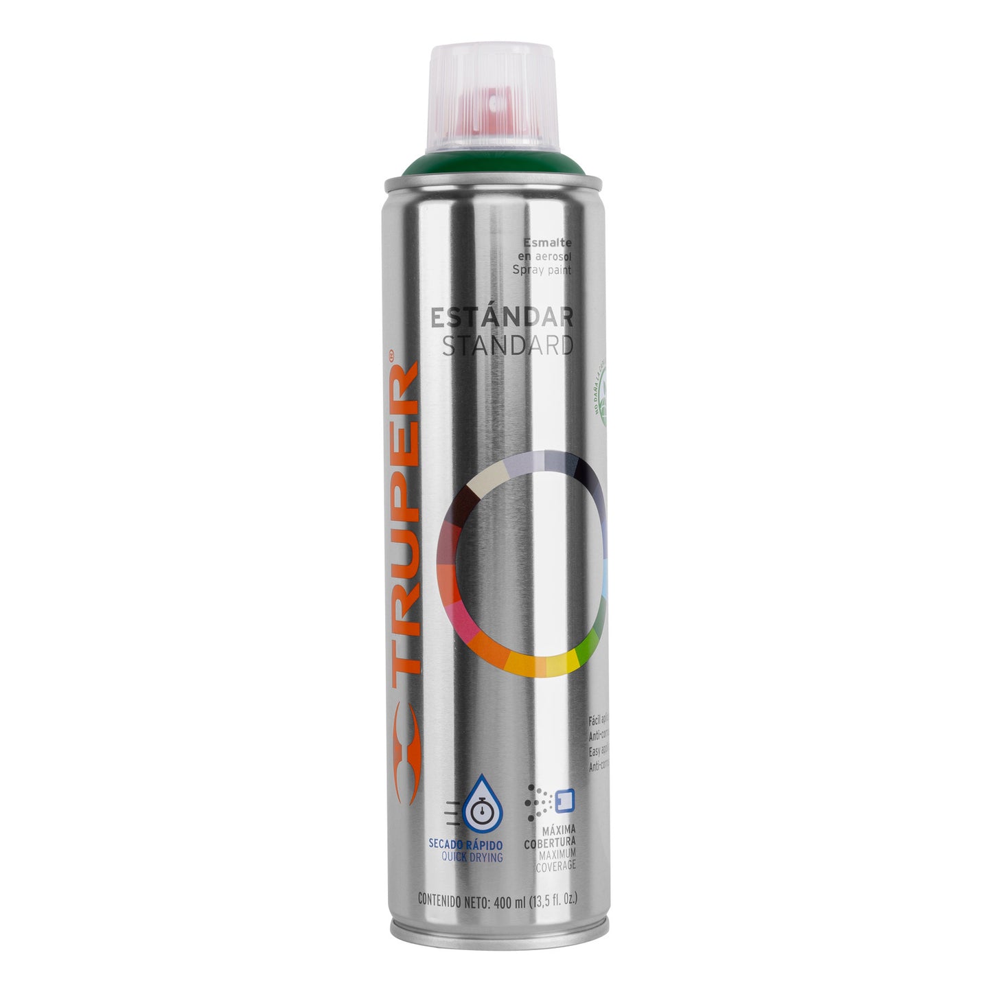 Pintura en aerosol verde hoja bote esbelto 400 ml