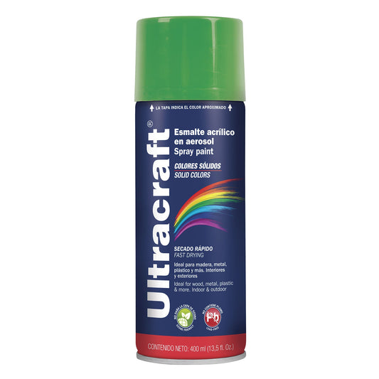 Esmalte acrílico en aerosol verde irlandés Ultra 400 ml