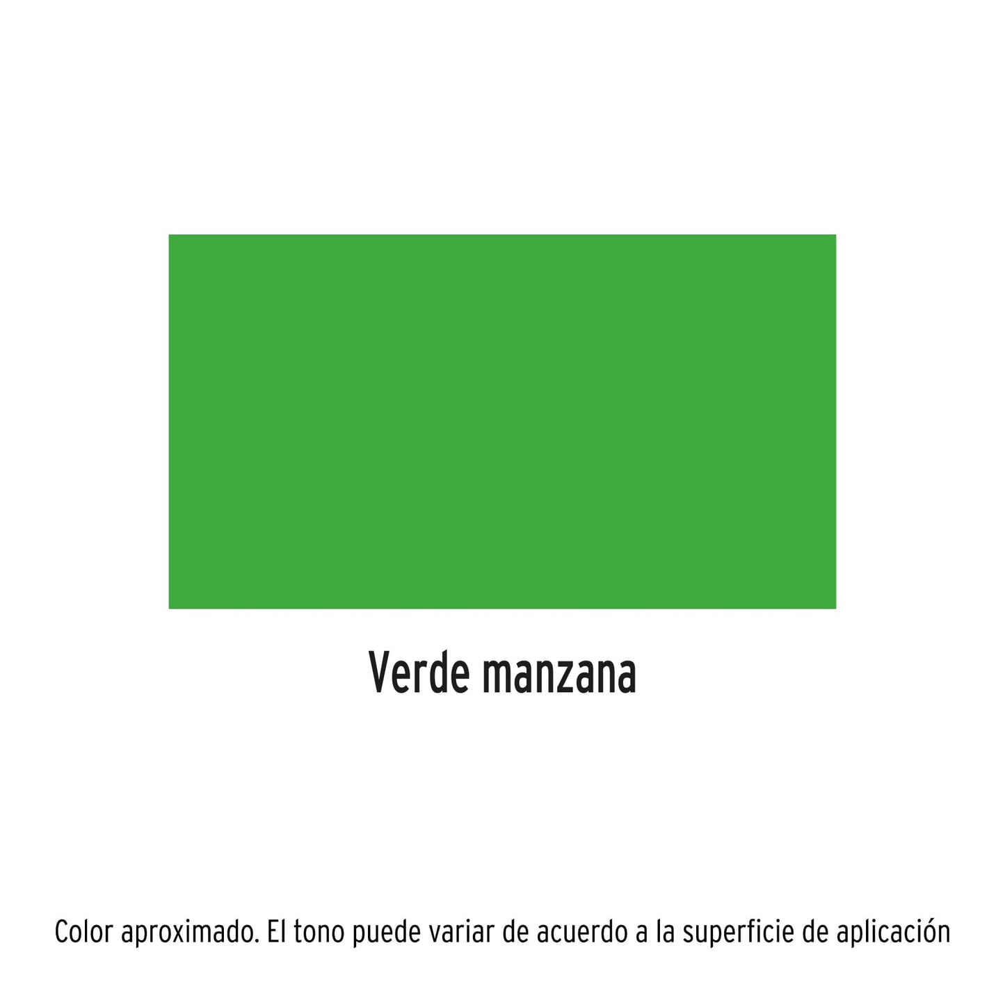 Pintura en aerosol verde manzana bote esbelto 400 ml