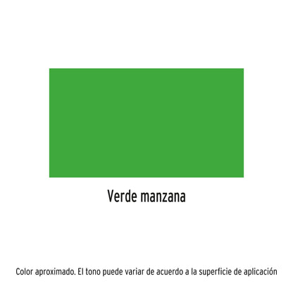 Pintura en aerosol verde manzana bote esbelto 400 ml