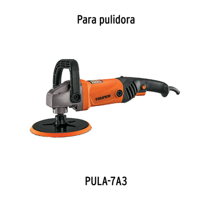 Respaldo de 7 pulg hook and loop PULA-7A3 - SKU 101612