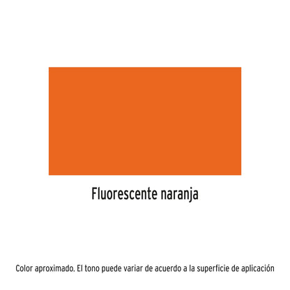 Pintura en aerosol naranja neón bote esbelto 400 ml