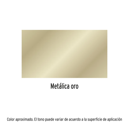 Pintura en aerosol, metálica, oro, 400 ml · vista 3