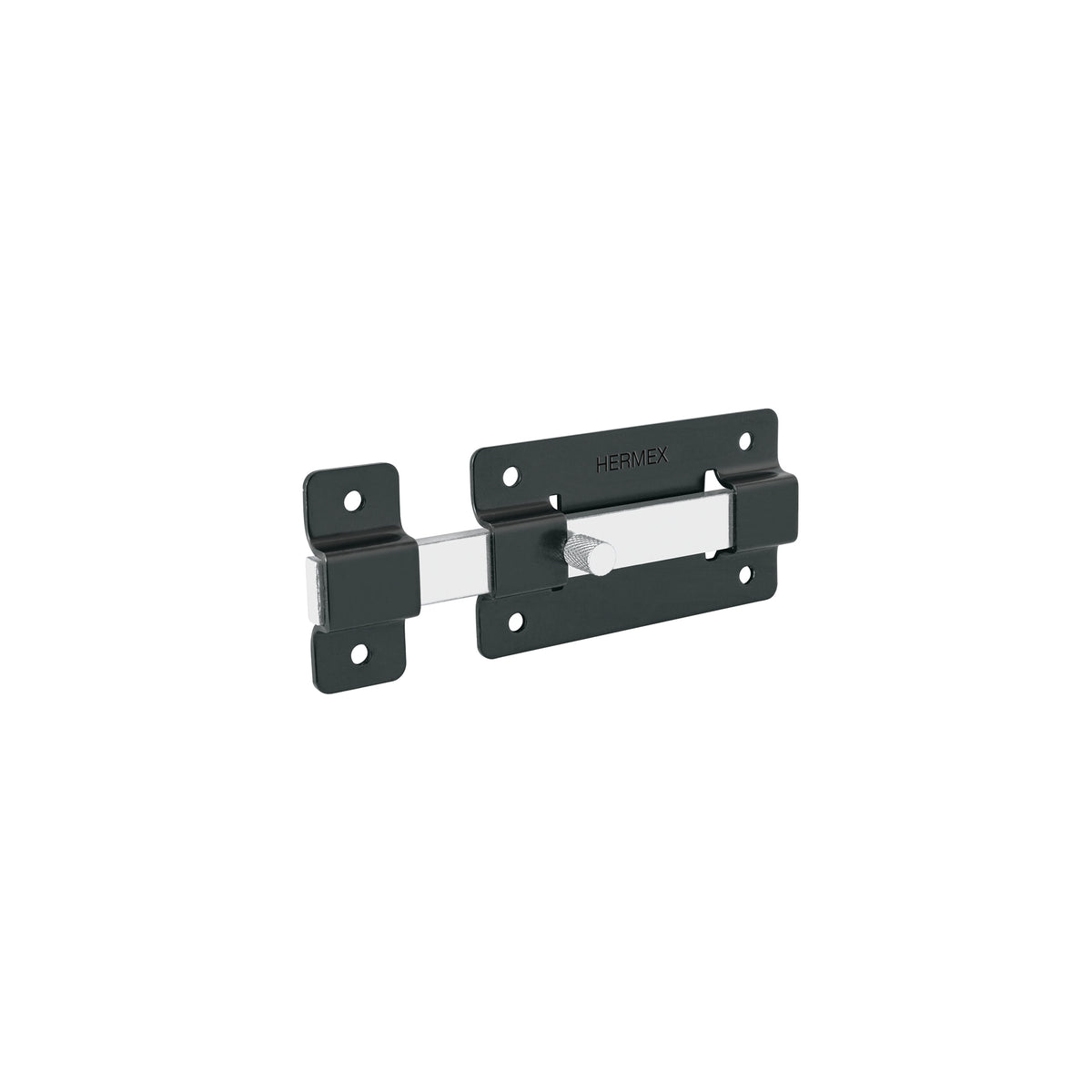 Pasador de barra plana 4", negro
