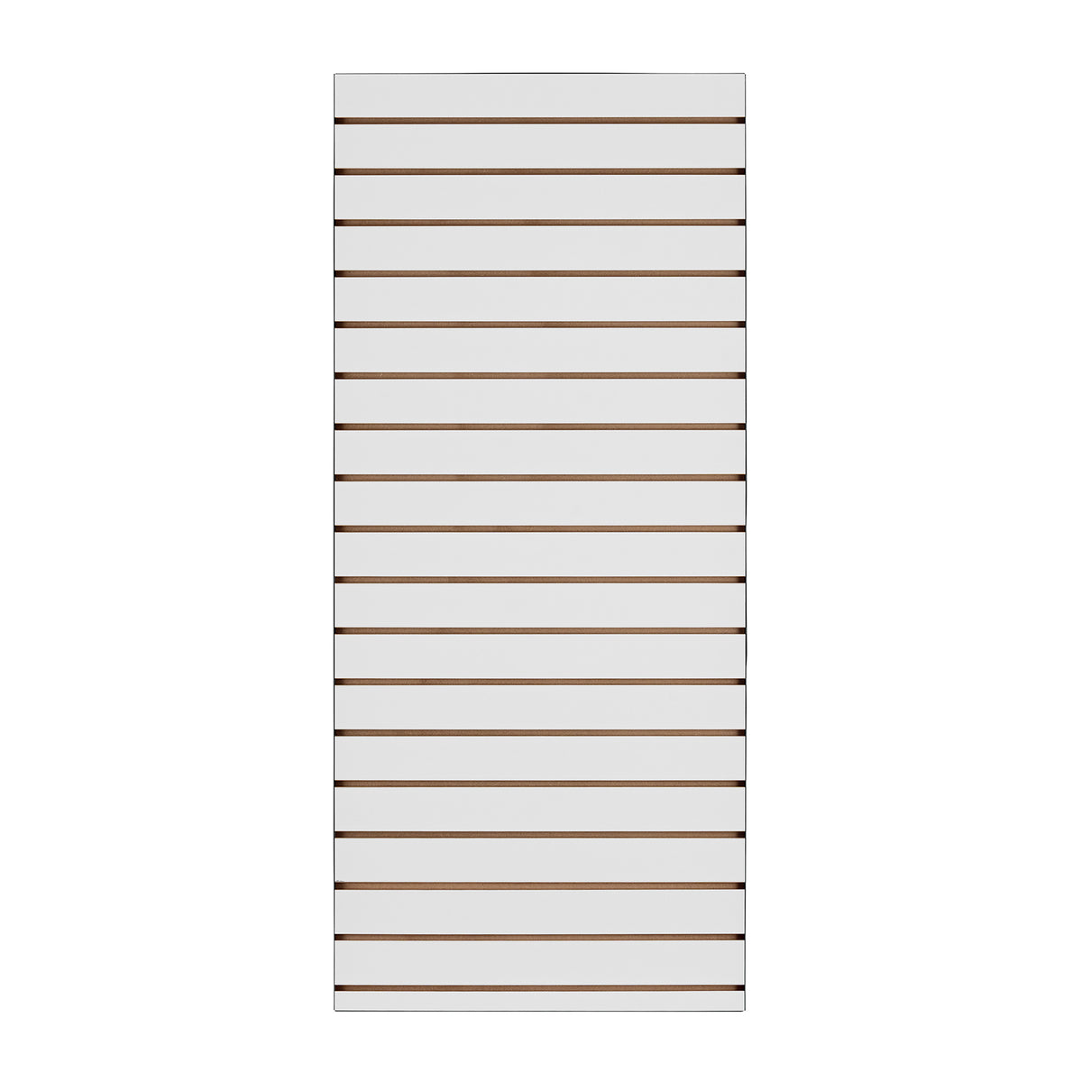 Panel ranurado de 60 por 140 cm