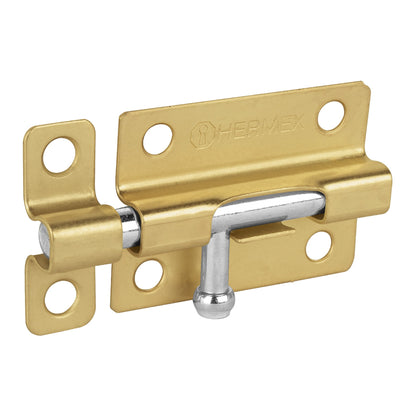 Pasador de barril de acero latón 3"