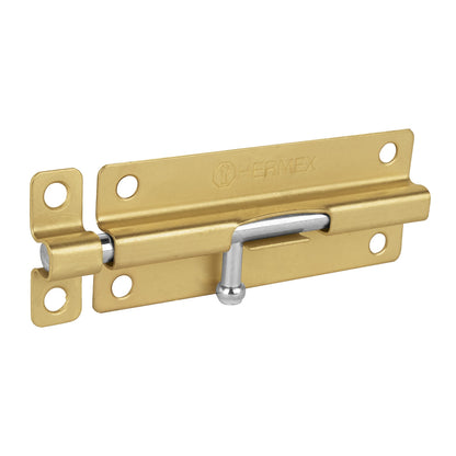 Pasador de barril de acero latón 5"