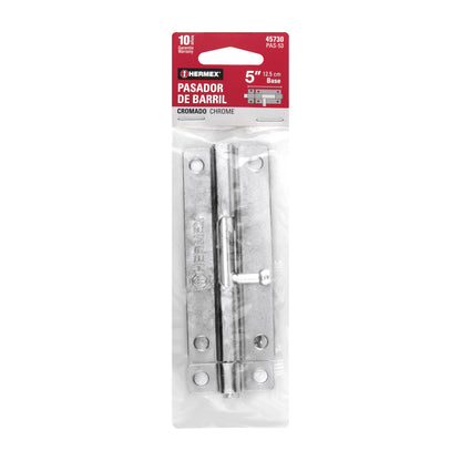 Pasador de barril de acero cromo 5" · vista 4