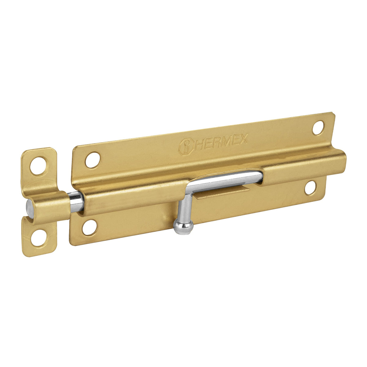 Pasador de barril de acero latón 6"