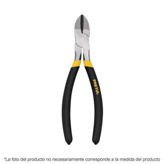 Pinza de Corte Diagonal 6" Mango de PVC