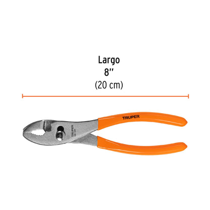 Pinza de chofer de 20 cm con mango de PVC