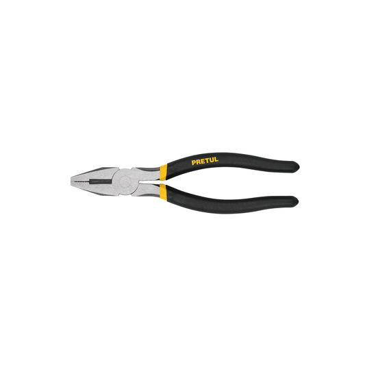 Pinza para electricista de 20 cm con mango de PVC