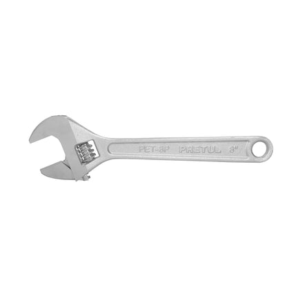 Llave ajustable (perico) 8 pulg cromada - SKU 21815