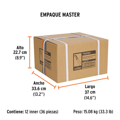 Pinza de extensión 10", mango de PVC · vista 5