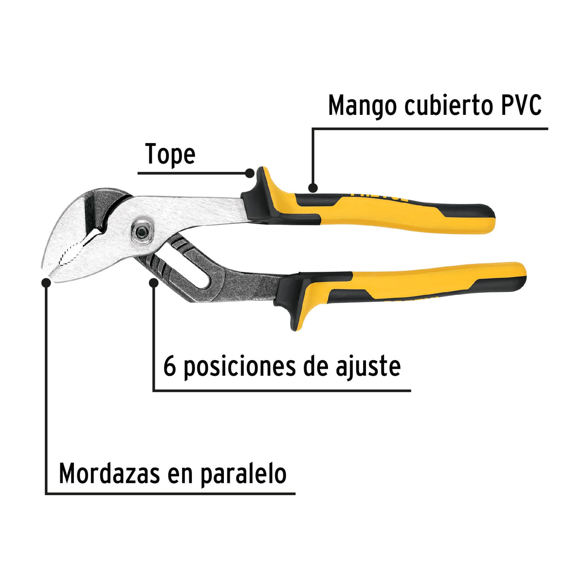 Pinza de extensión 10" mango Comfort Grip · vista 2