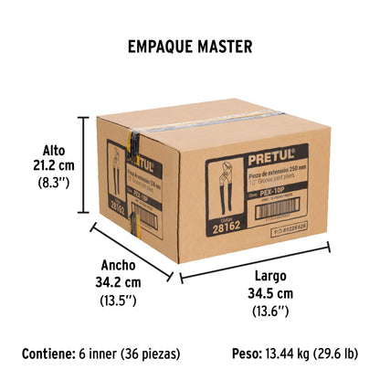 Pinza de extensión 10" mango de PVC · vista 7