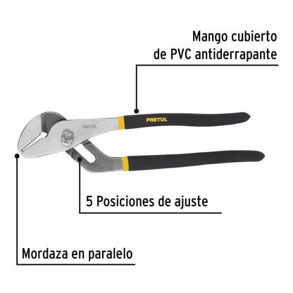 Pinza de extensión 10" mango de PVC · vista 2