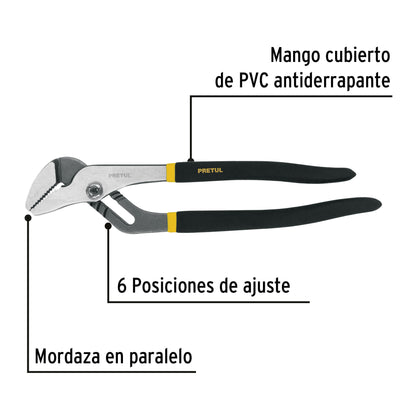 Pinza de extensión 12" mango de PVC · vista 2